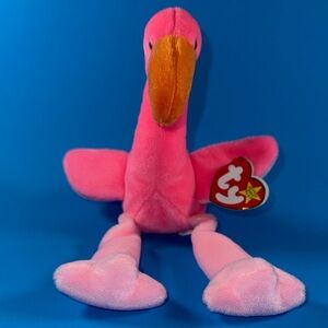Vintage Ty Beanie Baby Pinky